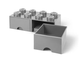 Набор LEGO Storage Brick Drawer (8-Stud Light Bluish Gray)