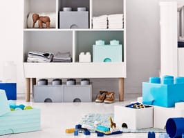 Набор LEGO Storage Brick Drawer (8-Stud Light Bluish Gray)