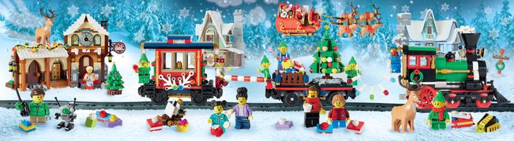 Набор LEGO Christmas Train Puzzle