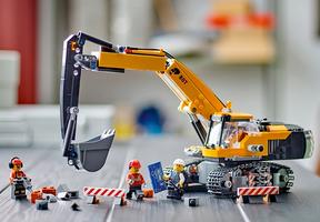 Набор LEGO Yellow Construction Excavator