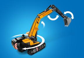 Набор LEGO Yellow Construction Excavator