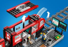 Набор LEGO Downtown Streetcar