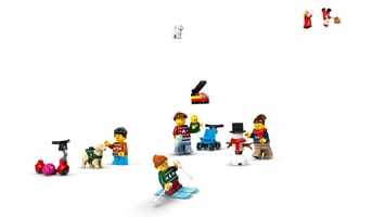 Набор LEGO 60436 Новогодний календарь 2024 года