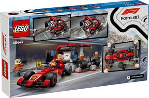 Набор LEGO F1 Pit Stop & Pit Crew with Ferrari Car