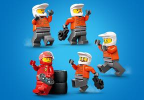 Набор LEGO F1 Pit Stop & Pit Crew with Ferrari Car