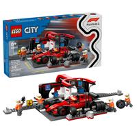 Набор LEGO F1 Pit Stop & Pit Crew with Ferrari Car