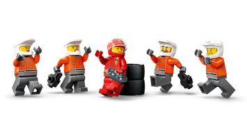 Набор LEGO F1 Pit Stop & Pit Crew with Ferrari Car