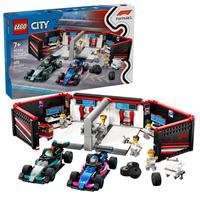 Набор LEGO F1 Garage & Mercedes-AMG & Alpine Cars