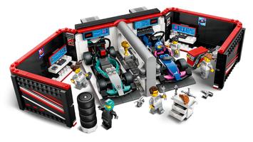 Набор LEGO F1 Garage & Mercedes-AMG & Alpine Cars