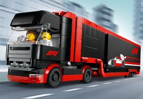 Набор LEGO F1 Truck with RB20 & AMR24 F1 Cars