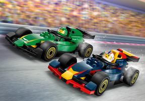 Набор LEGO F1 Truck with RB20 & AMR24 F1 Cars