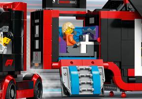 Набор LEGO F1 Truck with RB20 & AMR24 F1 Cars