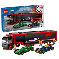 Набор LEGO F1 Truck with RB20 & AMR24 F1 Cars