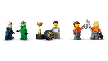 Набор LEGO F1 Truck with RB20 & AMR24 F1 Cars