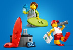 Набор LEGO Lifeguard Beach Rescue Truck