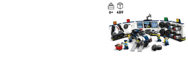 Набор LEGO Custom Police Car garage