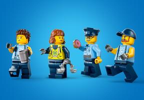 Набор LEGO Custom Police Car garage