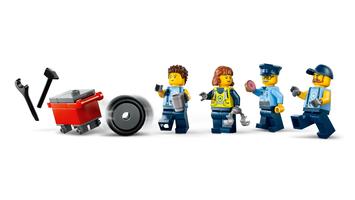 Набор LEGO Custom Police Car garage