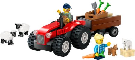 Набор LEGO 60461 Red Farm Tractor with Trailer & Sheep