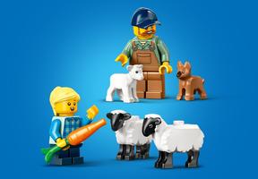 Набор LEGO Red Farm Tractor with Trailer & Sheep