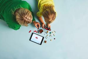 Набор LEGO Red Farm Tractor with Trailer & Sheep