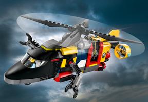Набор LEGO Helicopter, Fire Truck & Submarine Remix