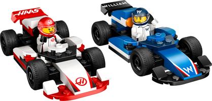 Набор LEGO 60464 F1 Williams Racing & Haas F1 Race Cars
