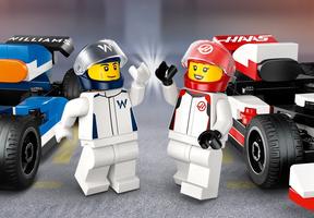 Набор LEGO F1 Williams Racing & Haas F1 Race Cars