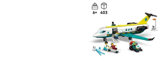 Набор LEGO Emergency Air Ambulance Airplane