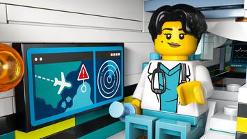 Набор LEGO Emergency Air Ambulance Airplane