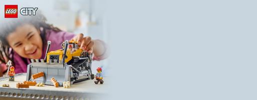 Набор LEGO Yellow Bulldozer