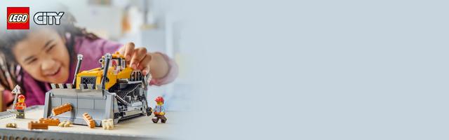 Набор LEGO Yellow Bulldozer