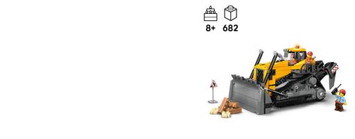 Набор LEGO Yellow Bulldozer