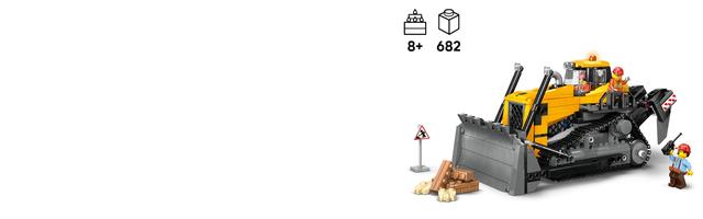 Набор LEGO Yellow Bulldozer