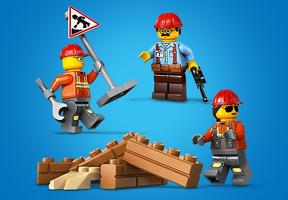 Набор LEGO Yellow Bulldozer