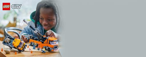 Набор LEGO Heavy-Duty Recovery Tow Truck with Crane