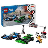 Набор LEGO F1 Grid with VCARB & Sauber Race Cars