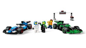 Набор LEGO F1 Grid with VCARB & Sauber Race Cars