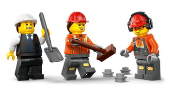 Набор LEGO Бетономешалка