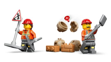 Набор LEGO Желтый экскаватор-погрузчик