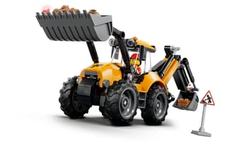 Набор LEGO Желтый экскаватор-погрузчик