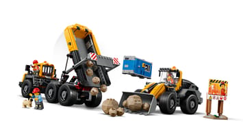 Набор LEGO Самосвал и фронтальный погрузчик