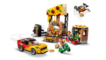 Набор LEGO 60496 Пиццерия и техника для доставки