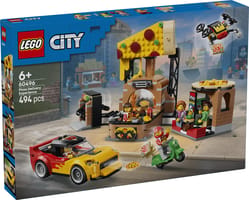 Набор LEGO Пиццерия и техника для доставки