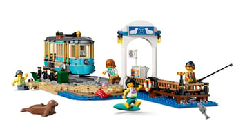 Набор LEGO Классический пляжный трамвай