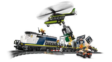 Набор LEGO 60508 Ограбление полицейского поезда