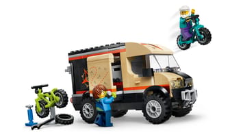Набор LEGO 60512 Фургон для приключений с горными велосипедами