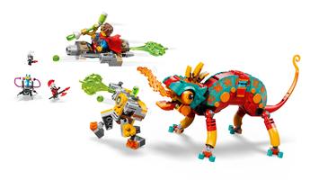Набор LEGO Mateo's Fire Chameleon