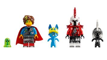 Набор LEGO Mateo's Fire Chameleon