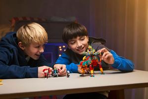 Набор LEGO Mateo's Fire Chameleon